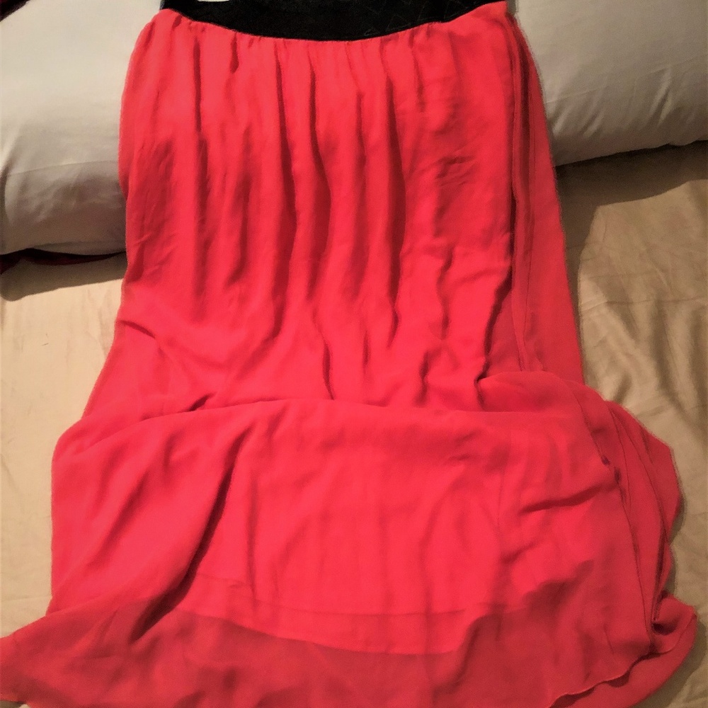 XL coral Lucy skirt